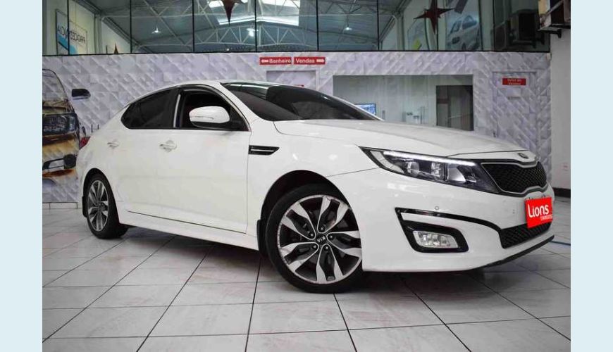 KIA OPTIMA 2.0 EX AUT. Y254 - BRANCO - 2015 Foto 5 (Grande)