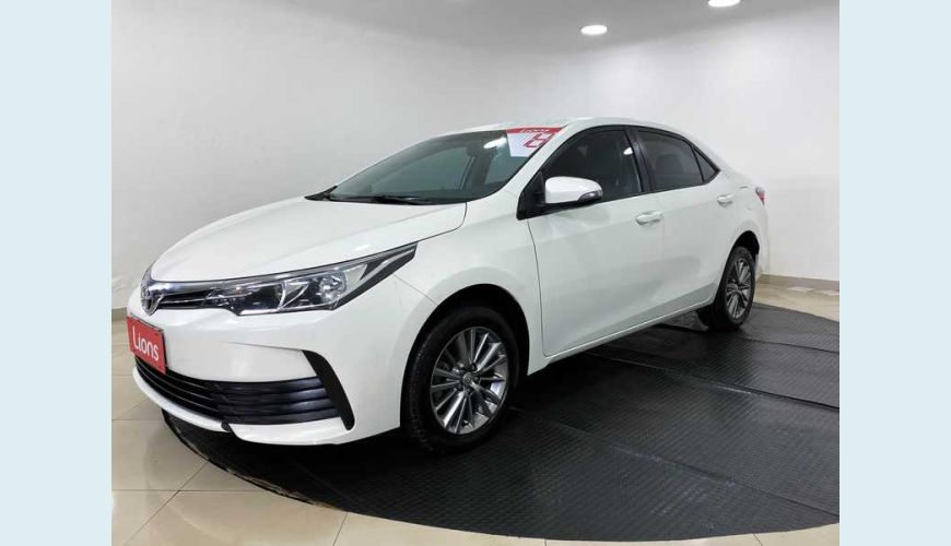 TOYOTA COROLLA 1.8 DUAL VVT GLI MULTI-DRIVE FLEX - BRANCO - 2018 Foto 5 (Grande)