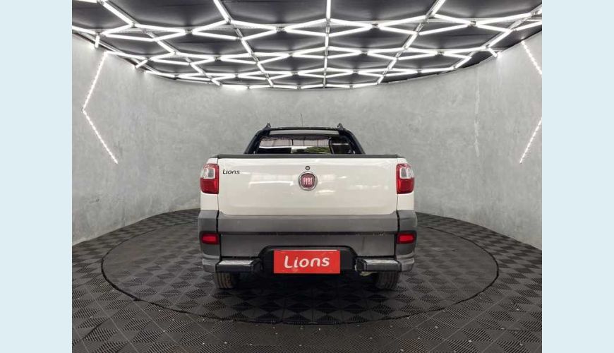 FIAT STRADA HARD WORKING 1.4 FLEX (CABINE ESTENDIDA) - BRANCO - 2020 Foto 5 (Grande)