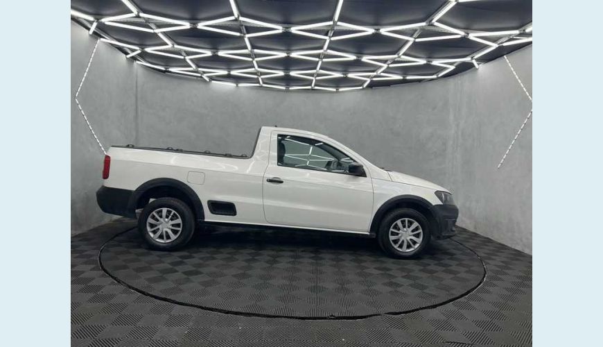 VOLKSWAGEN SAVEIRO 1.6 STARTLINE CS FLEX - BRANCO - 2016 Foto 5 (Grande)