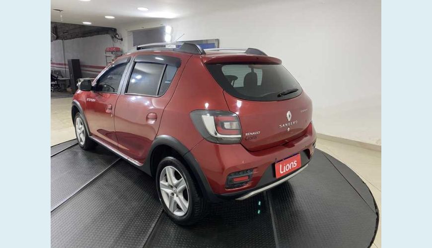 RENAULT SANDERO STEPWAY 1.6 8V FLEX - VERMELHO - 2015 Foto 5 (Grande)