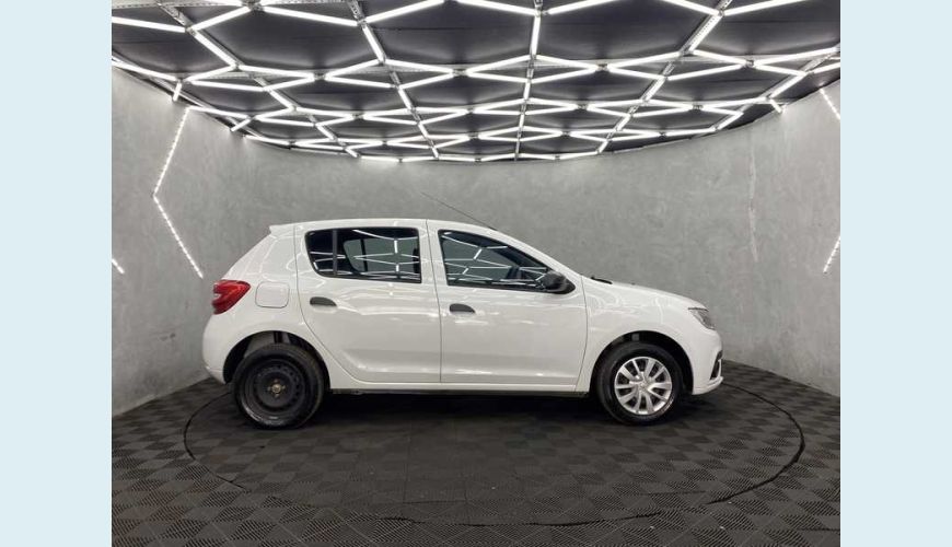 RENAULT SANDERO LIFE 1.0 12V SCE FLEX - BRANCO - 2021 Foto 5 (Grande)