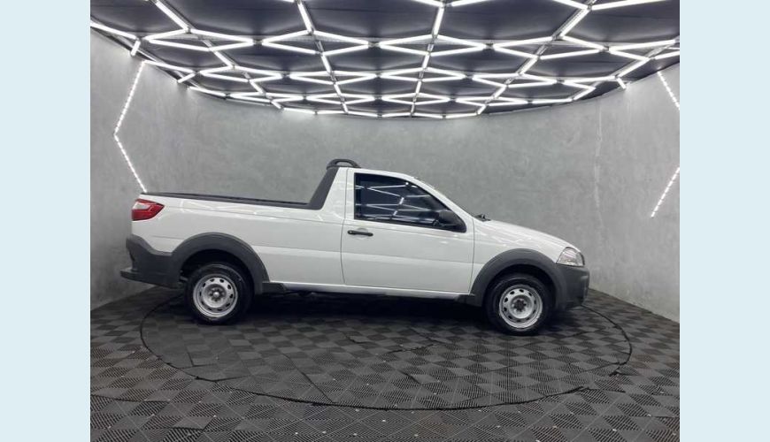 FIAT STRADA WORKING 1.4 FLEX - BRANCO - 2016 Foto 5 (Grande)