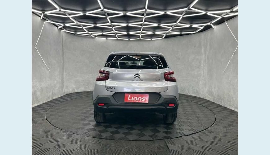 CITROËN C3 LIVE PACK 1.0 FLEX - PRATA - 2023 Foto 5 (Grande)