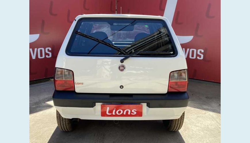 FIAT UNO MILLE FIRE ECONOMY 1.0 FLEX 2P - BRANCO - 2013 Foto 5 (Grande)