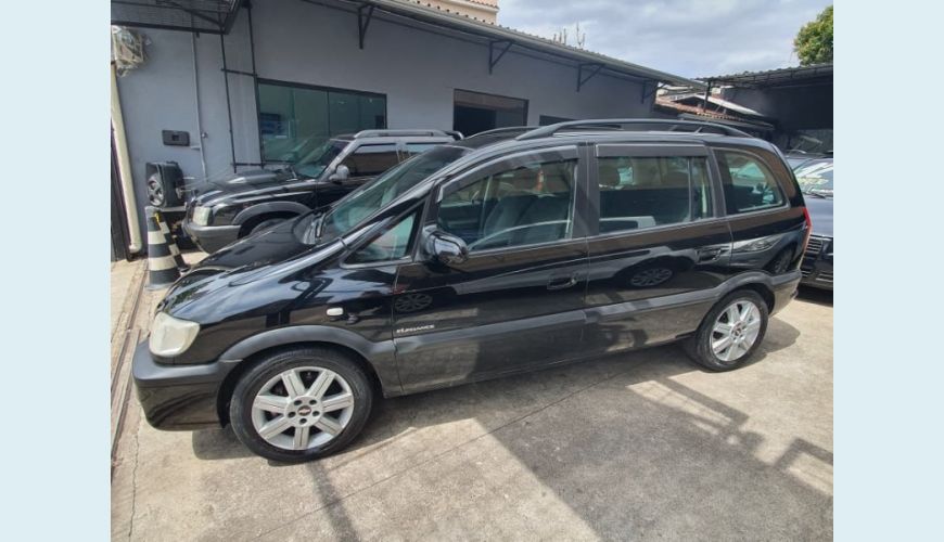 CHEVROLET ZAFIRA ELEGANCE 2.0 MPFI FLEXPOWER 8V 5P - PRETO - 2008 Foto 5 (Grande)