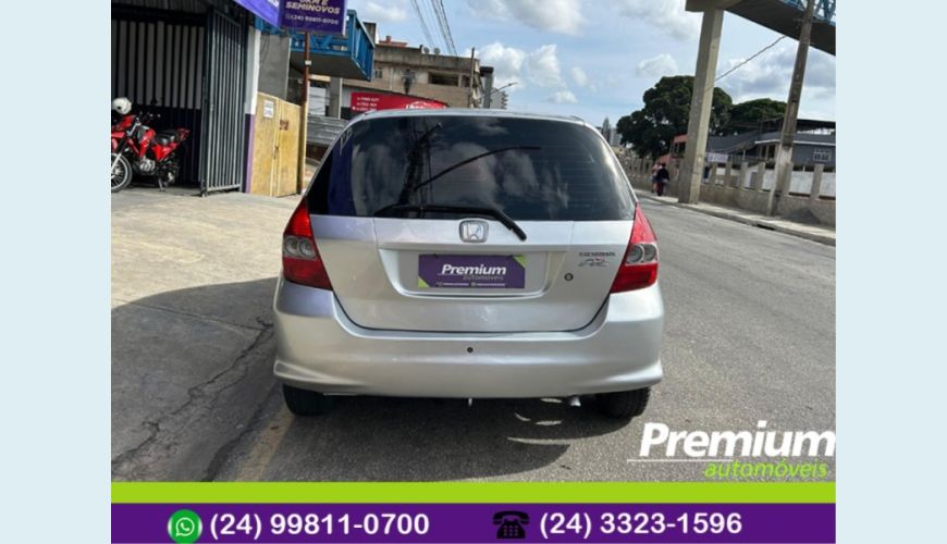 HONDA FIT - PRATA - 2008 Foto 5 (Grande)