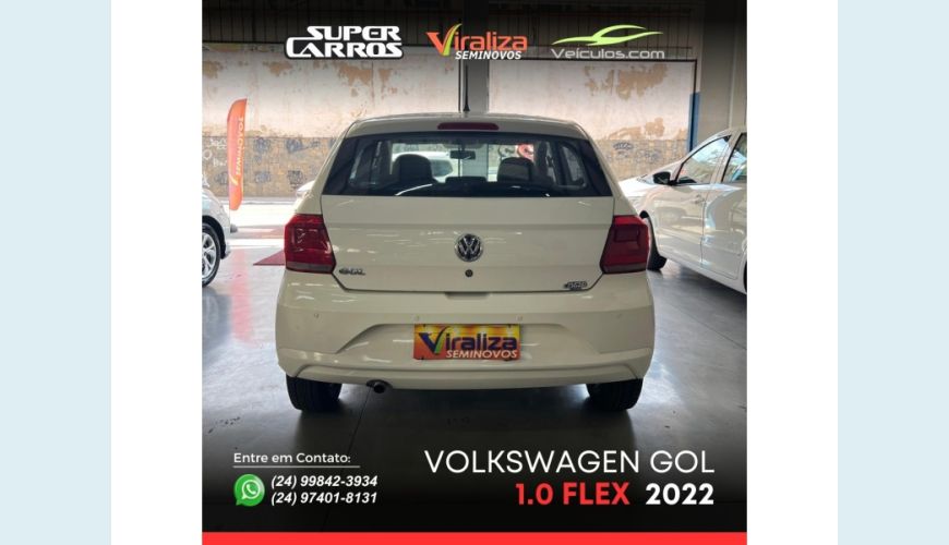 VOLKSWAGEN GOL - BRANCO - 2022 Foto 5 (Grande)