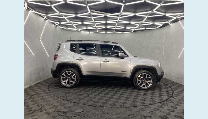 JEEP RENEGADE LONGITUDE 1.8 4X2 AUT. FLEX - PRATA - 2021 Foto 5 (Grande)