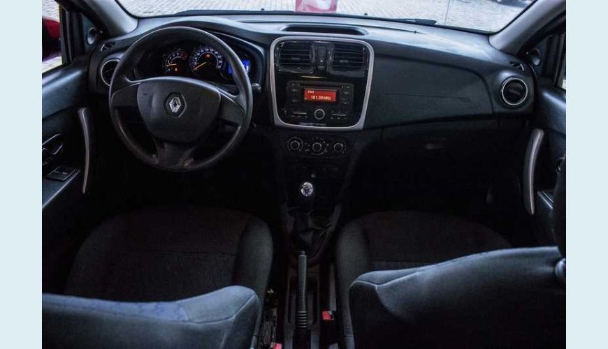RENAULT SANDERO AUTHENTIQUE 1.0 12V SCE FLEX - VERMELHO - 2018 Foto 5 (Grande)