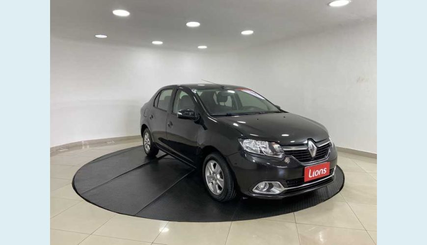 RENAULT LOGAN EXPRESSION 1.6 8V FLEX - PRETO - 2014 Foto 5 (Grande)