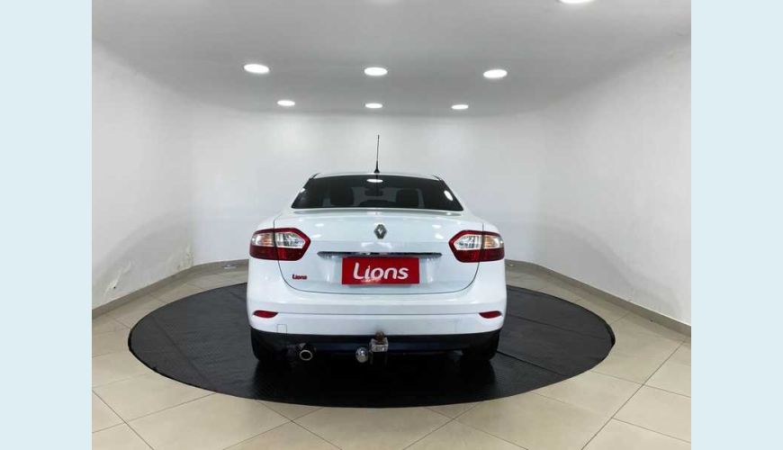 RENAULT FLUENCE 2.0 16V DYNAMIQUE FLEX - BRANCO - 2015 Foto 5 (Grande)