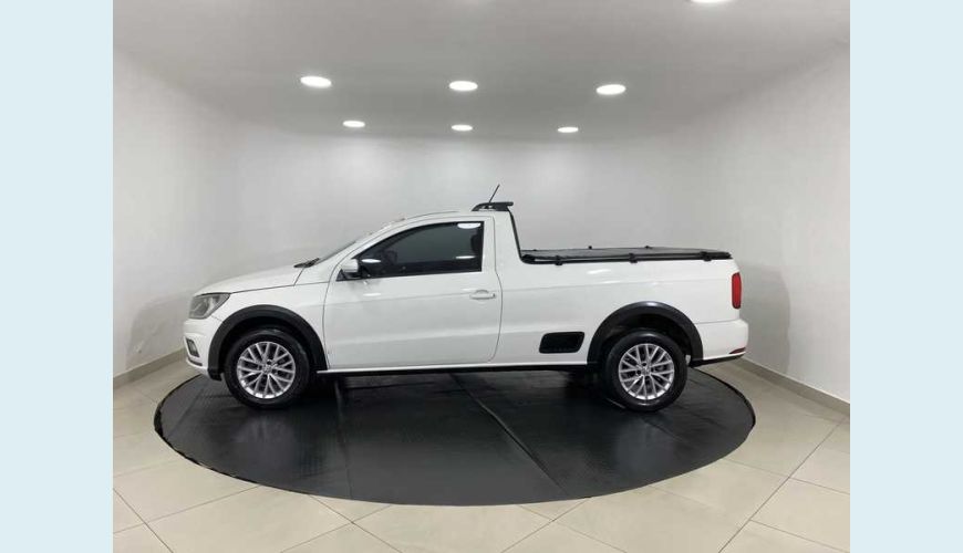 VOLKSWAGEN SAVEIRO ROBUST 1.6 MSI CS FLEX - BRANCO - 2018 Foto 5 (Grande)
