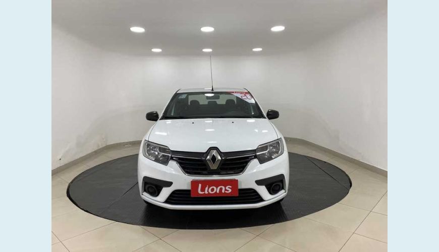 RENAULT LOGAN ZEN 1.0 12V SCE FLEX - BRANCO - 2020 Foto 5 (Grande)