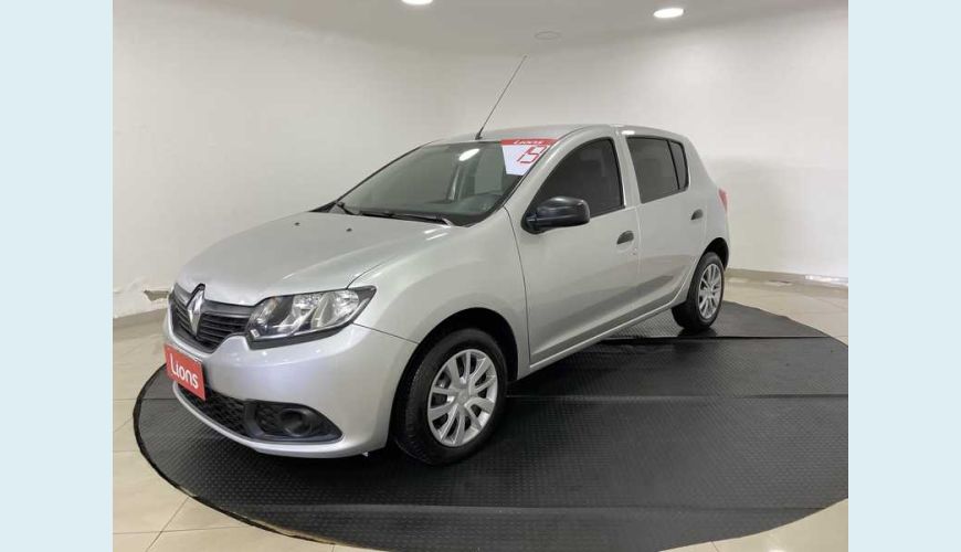 RENAULT SANDERO AUTHENTIQUE 1.0 12V SCE FLEX - PRATA - 2019 Foto 5 (Grande)