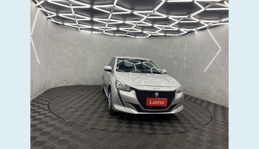 PEUGEOT 208 LIKE 1.6 FLEX - PRATA - 2021 Foto 5 (Grande)