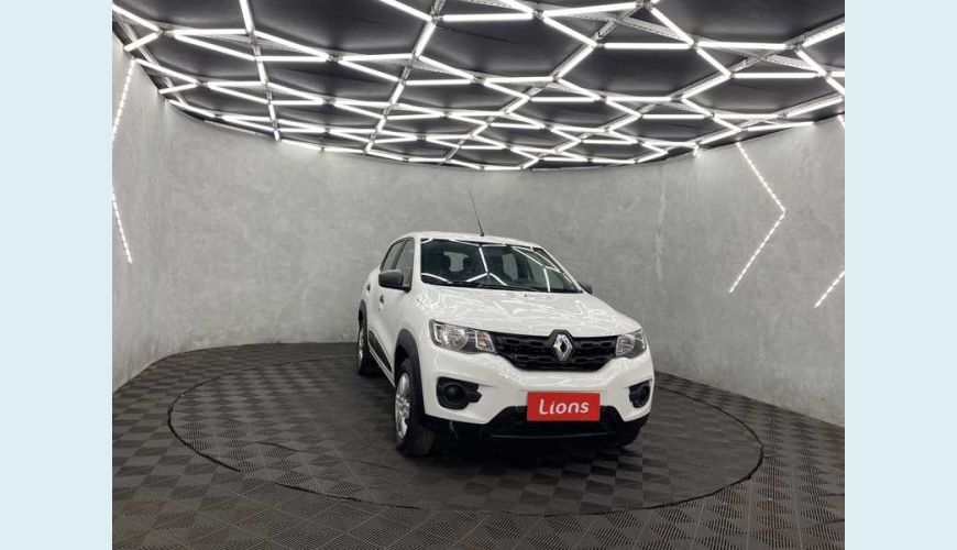 RENAULT KWID ZEN 1.0 12V SCE FLEX - BRANCO - 2020 Foto 5 (Grande)