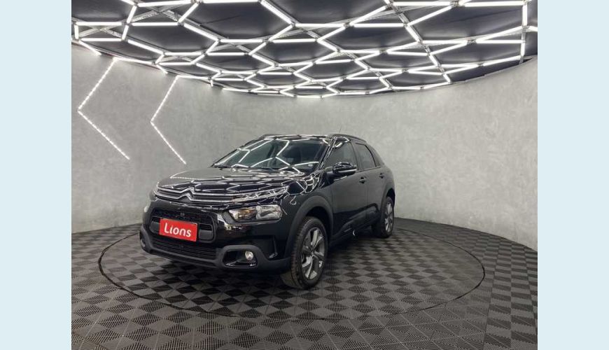 CITROËN C4 CACTUS 1.6 FEEL AUT. FLEX - PRETO - 2022 Foto 5 (Grande)