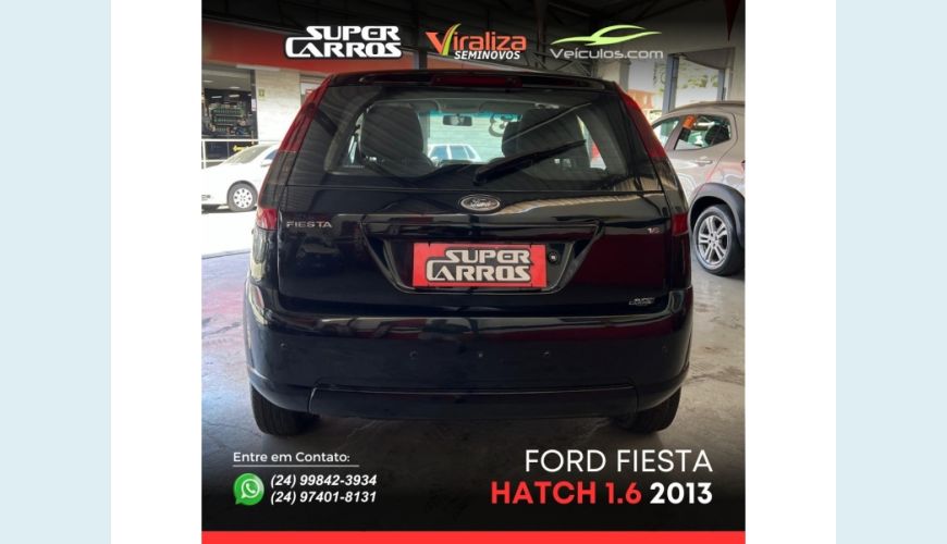 FORD FIESTA - PRETO - 2013 Foto 5 (Grande)