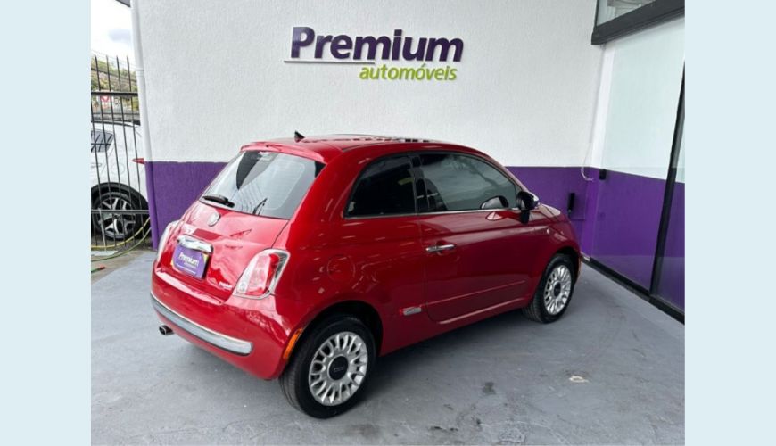FIAT 500 - VERMELHO - 2012 Foto 5 (Grande)