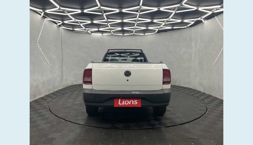 VOLKSWAGEN SAVEIRO ROBUST 1.6 MSI CS FLEX - BRANCO - 2020 Foto 5 (Grande)