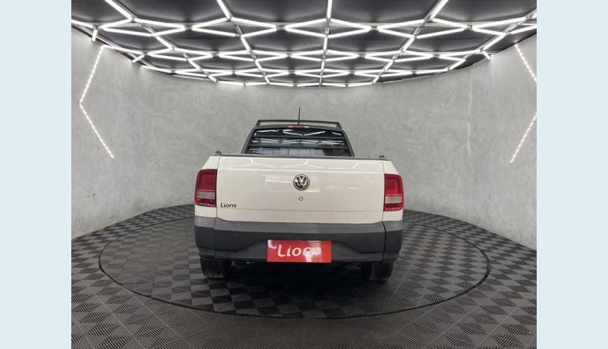 VOLKSWAGEN SAVEIRO ROBUST 1.6 MSI CS FLEX - BRANCO - 2018 Foto 5 (Grande)