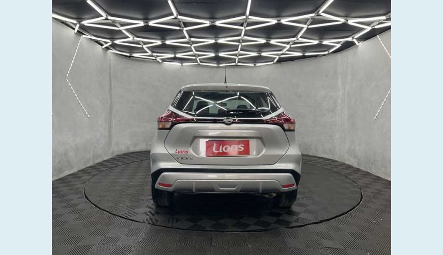 NISSAN KICKS ACTIVE 1.6 FLEX - PRATA - 2024 Foto 5 (Grande)