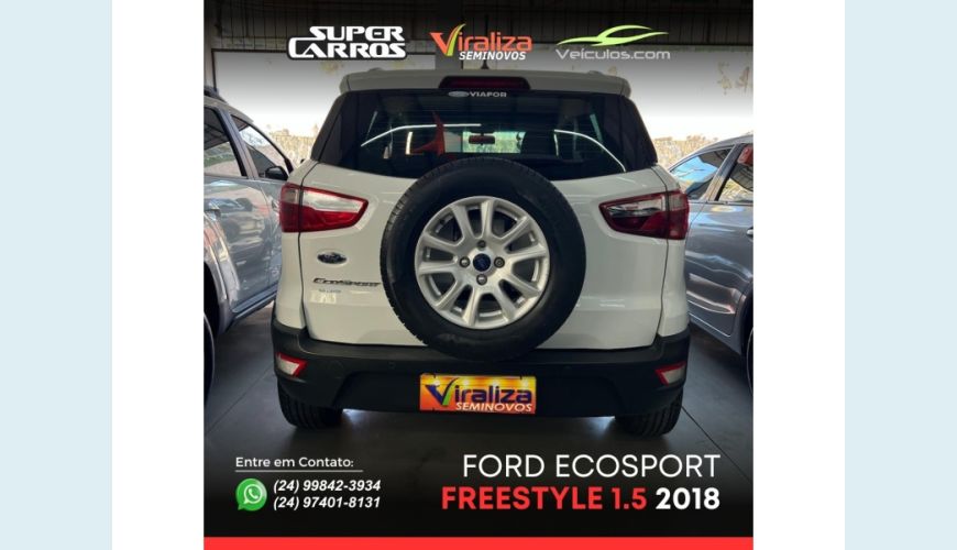 FORD ECOSPORT - BRANCO - 2018 Foto 5 (Grande)