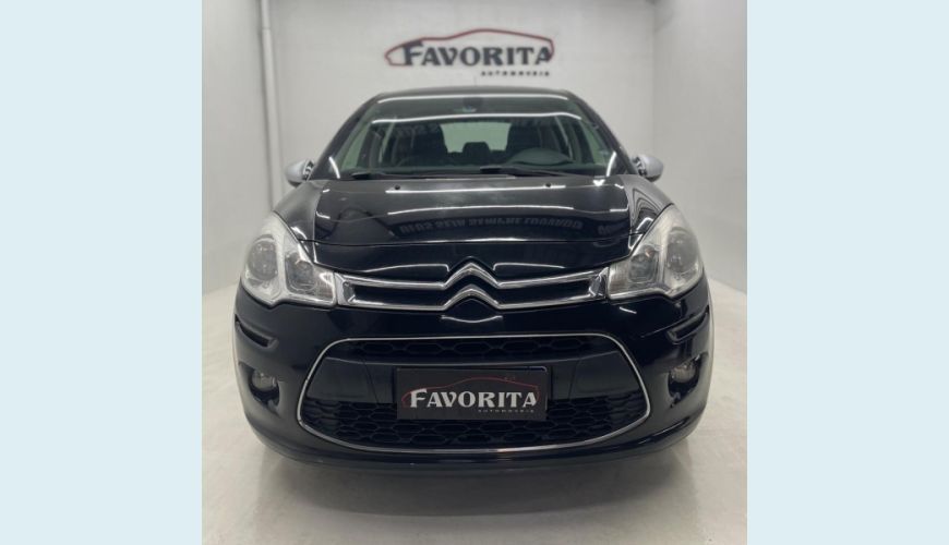 CITROËN C3 120A EXCLUSIV - PRETO - 2014 Foto 5 (Grande)