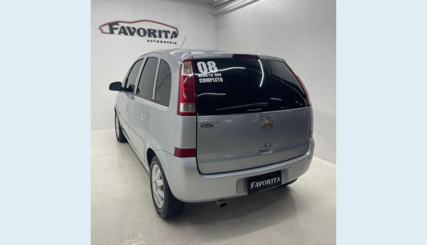 CHEVROLET MERIVA MAXX - PRATA - 2008 Foto 5 (Grande)