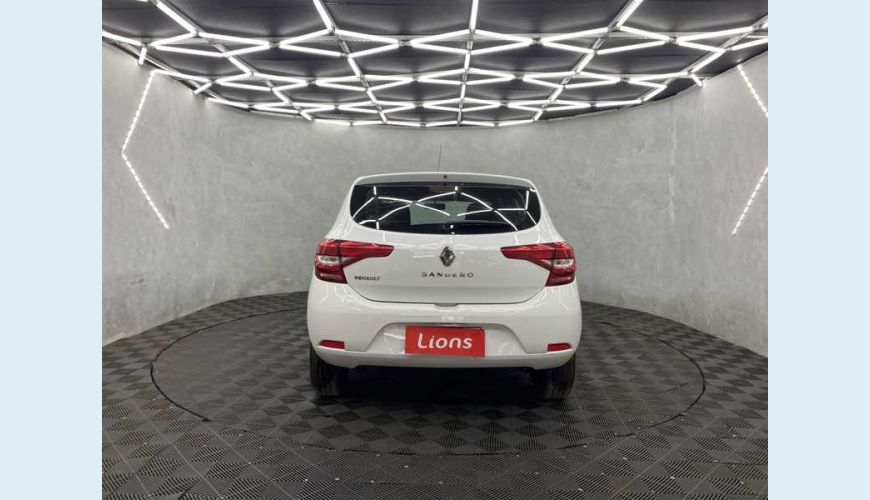 RENAULT SANDERO LIFE 1.0 12V SCE FLEX - BRANCO - 2021 Foto 5 (Grande)