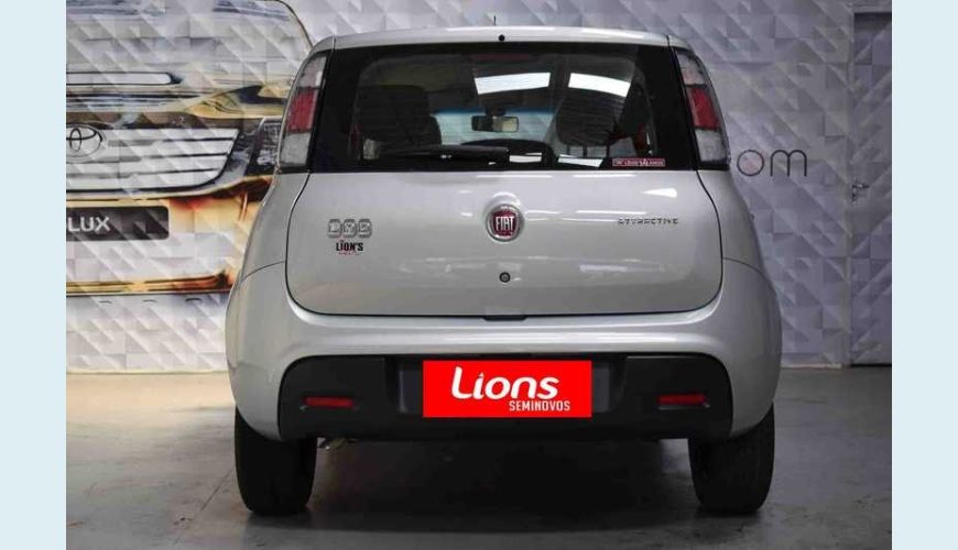FIAT UNO ATTRACTIVE 1.0 FLEX 4P - PRATA - 2016 Foto 5 (Grande)