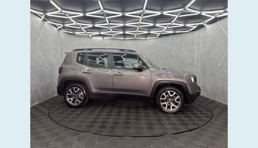 JEEP RENEGADE LONGITUDE 1.8 4X2 AUT. FLEX - CINZA - 2021 Foto 5 (Grande)