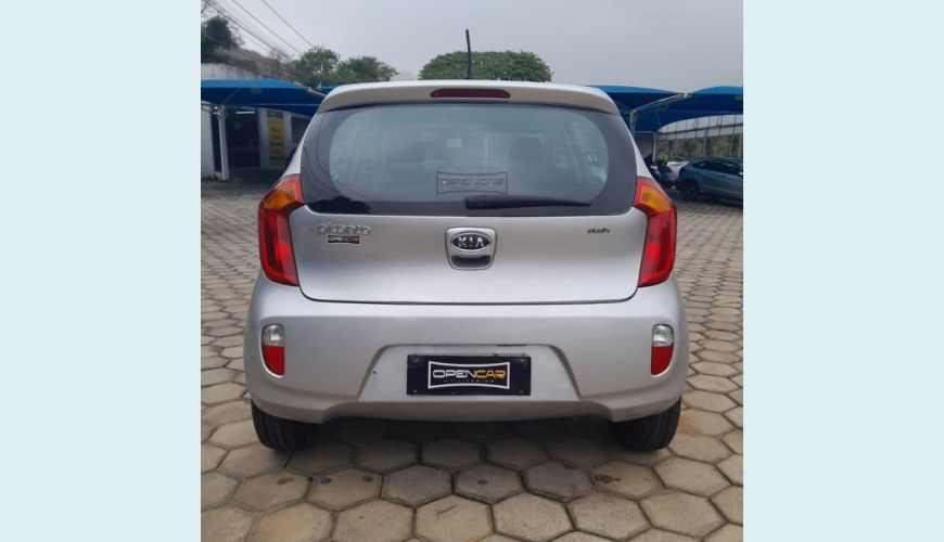 KIA PICANTO 1.0 EX 12V FLEX 4P AUT. - PRATA - 2013 Foto 5 (Grande)
