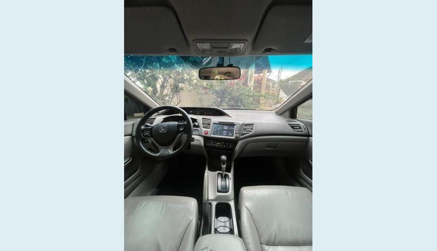 HONDA CIVIC LXS - CINZA - 2014 Foto 5 (Grande)
