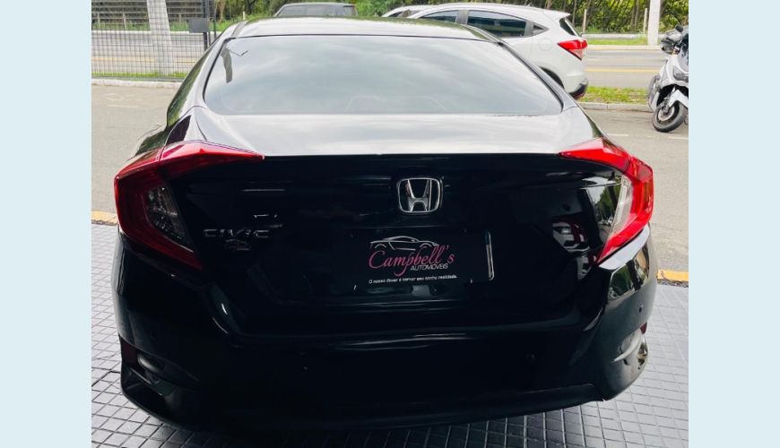 HONDA CIVIC SEDAN EXL 2.0 FLEX 16V AUT.4P - PRETO - 2017 Foto 5 (Grande)