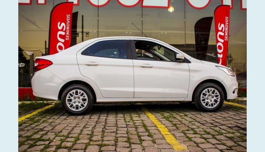 FORD KA SEDAN SE 1.0 FLEX - BRANCO - 2018 Foto 5 (Grande)