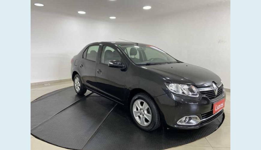RENAULT LOGAN EXPRESSION 1.6 8V FLEX - PRETO - 2014 Foto 5 (Grande)