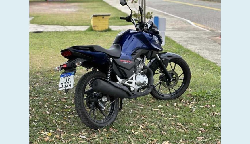 HONDA CG 160 TITAN - AZUL - 2025 Foto 5 (Grande)