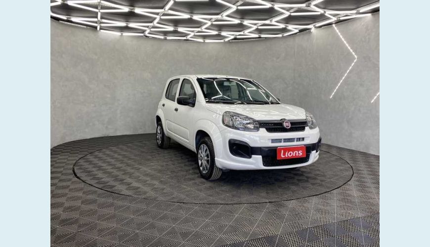FIAT UNO ATTRACTIVE 1.0 8V FLEX 4P - BRANCO - 2020 Foto 5 (Grande)