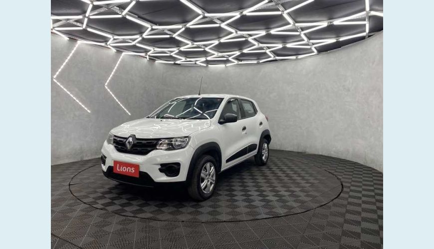 RENAULT KWID ZEN 1.0 12V SCE FLEX - BRANCO - 2020 Foto 5 (Grande)