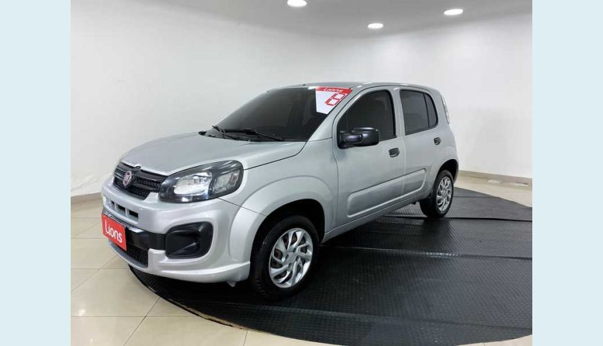 FIAT UNO DRIVE 1.0 FIREFLY FLEX - PRATA - 2018 Foto 5 (Grande)