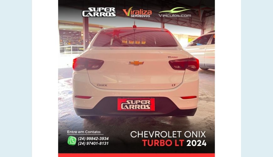 CHEVROLET ONIX - BRANCO - 2024 Foto 5 (Grande)