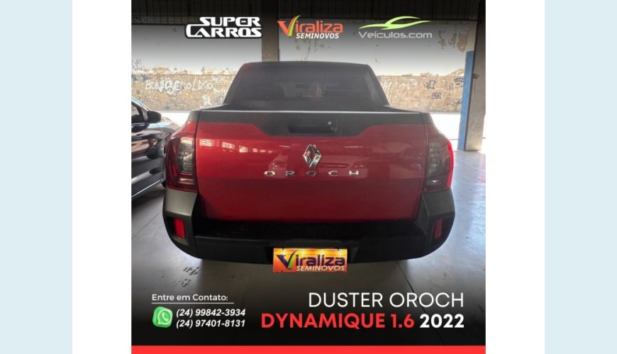 RENAULT DUSTER OROCH - VERMELHO - 2022 Foto 5 (Grande)