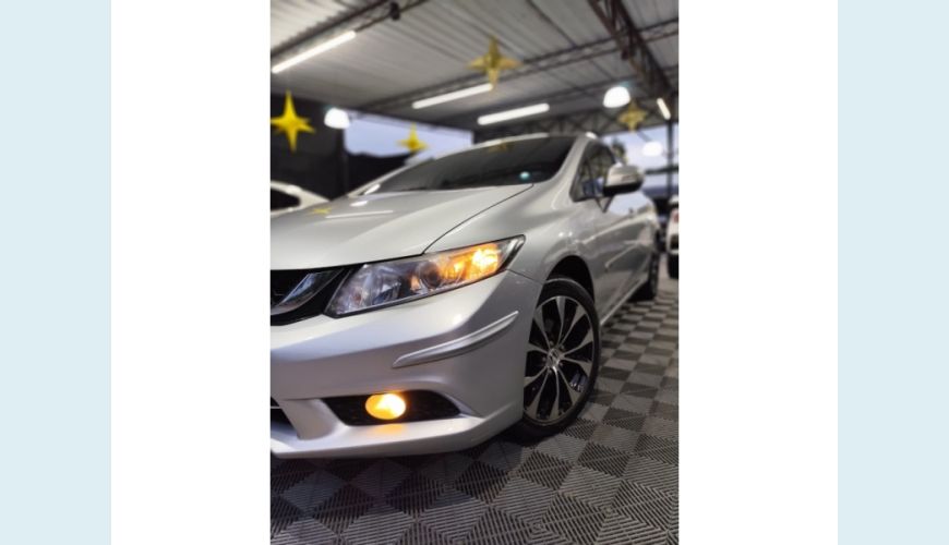HONDA CIVIC - PRATA - 2015 Foto 5 (Grande)