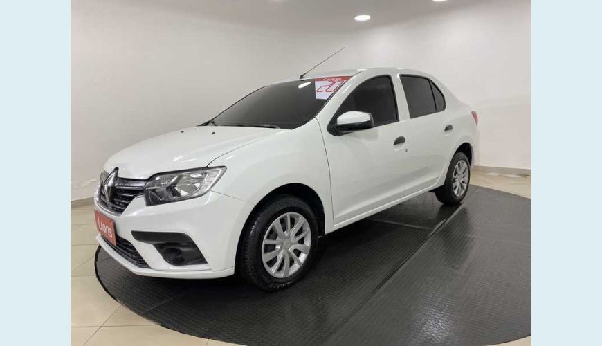 RENAULT LOGAN ZEN 1.0 12V SCE (FLEX) - BRANCO - 2020 Foto 5 (Grande)