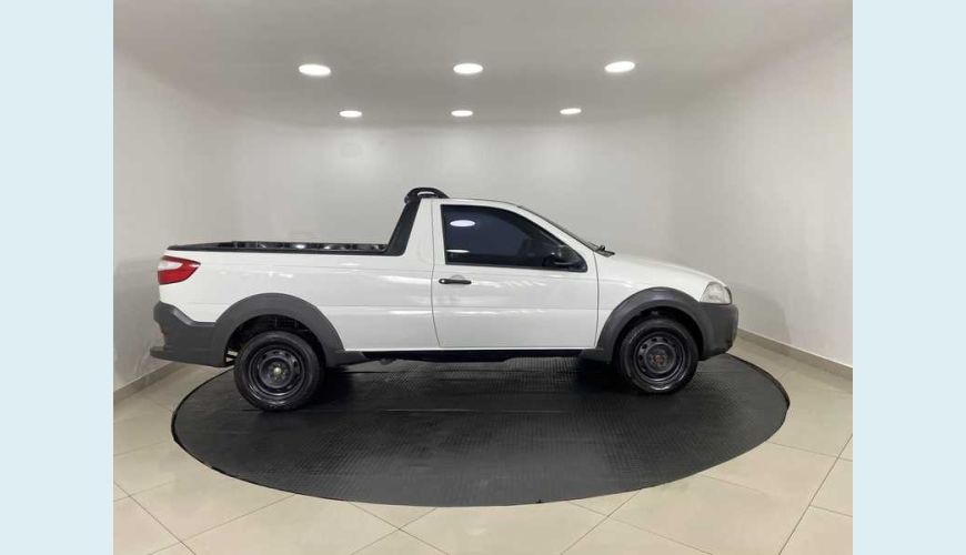 FIAT STRADA HARD WORKING 1.4 (FLEX) (CABINE SIMPLES) - BRANCO - 2018 Foto 5 (Grande)