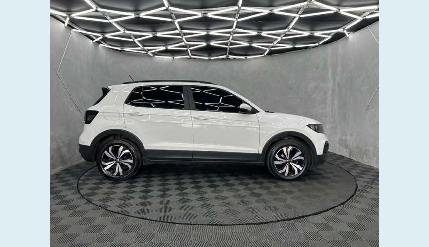 VOLKSWAGEN T-CROSS 1.0 200 TSI 12V (AUT) (FLEX) - BRANCO - 2024 Foto 5 (Grande)