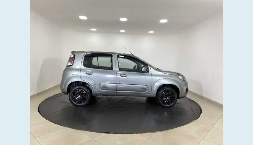 FIAT UNO ATTRACTIVE 1.0 (FLEX) 4P - CINZA - 2016 Foto 5 (Grande)