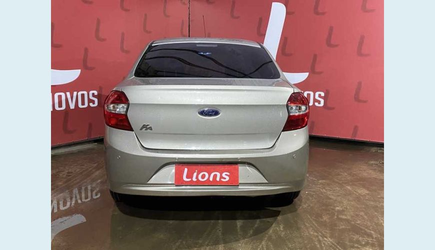 FORD KA SEDAN SE PLUS 1.0 FLEX - PRATA - 2015 Foto 5 (Grande)